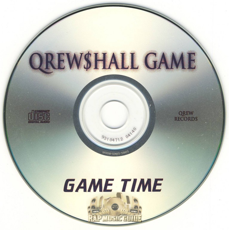 Qrewshall Game - Game Time: CD-R, 1st Press. CD | Rap Music Guide